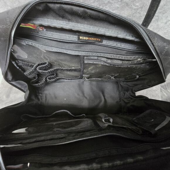 BCBGMAXAZRIA BCBG Overnight Makeup & Toiletries Travel Organizer Bag Satchel - Picture 11 of 16